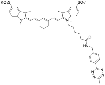 SULFO-CYANINE7 ТЕТРАЗИН, 1 MG, 153E0