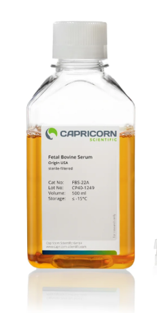 СЫВОРОТКА БЫЧЬЯ ФЕТАЛЬНАЯ, США, 500 МЛ, CAPRICORN SCIENTIFIC, FBS-22A