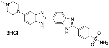 HOECHST S769121 (NUCLEAR YELLOW), ЖЕЛТЫЙ ФЛУОРЕСЦЕНТНЫЙ КРАСИТЕЛЬ ДЛЯ НУКЛЕИНОВЫХ КИСЛОТ, 5 MG, 0K010