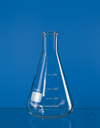 КОЛБА ЭРЛЕНМЕЙЕРА С УЗКИМ ГОРЛОМ, BORO 3.3, 100 ML, BRAND 92724, 4685407