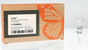 НАБОР LUNA®ДЛЯ ОДНОЭТАПНОЙ RT-QPCR С ЗОНДАМИ, 2500 РЕАКЦИЙ, АРТ. E3006 E, NEW ENGLAND BIOLABS