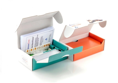 НАБОР CANINE VACCICHECK AB TEST KIT (АДЕНОВИРУС, ПАРВО ВИРУС, ЧУМА ПЛОТОЯДНЫХ), АРТ. 50CW201, BIOGAL GALED LABS ACS LTD