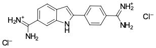 DAPI, СИНИЙ ФЛУОРЕСЦЕНТНЫЙ КРАСИТЕЛЬ ДЛЯ НУКЛЕИНОВЫХ КИСЛОТ, 1 MG, 2996-1MG