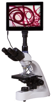 МИКРОСКОП ЦИФРОВОЙ LEVENHUK MED D10T LCD, ТРИНОКУЛЯРНЫЙ