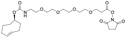 ТЦО-ПЭГ4-NHS ЭФИР (АКСИАЛЬНЫЙ ИЗОМЕР), 100 MG, 3056-100MG