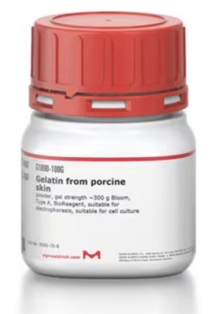 ЖЕЛАТИН ИЗ КОЖИ СВИНЬИ, 500 Г, АРТ. G6144-500G, SIGMA-ALDRICH