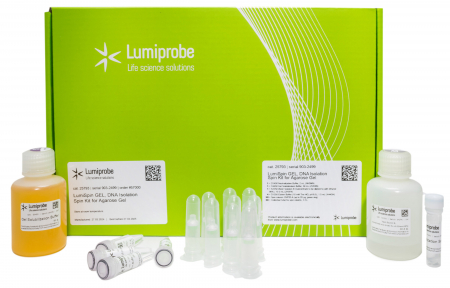 LUMISPIN® GEL, НАБОР ДЛЯ ВЫДЕЛЕНИЯ ДНК НА СПИН-КОЛОНКАХ ИЗ АГАРОЗНОГО ГЕЛЯ, 50 PREPS (5 ?G), 23793