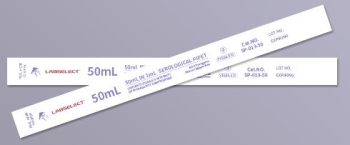 СЕРОЛОГИЧЕСКИЕ ПИПЕТКИ 50ML, STERILE, INDIVIDUAL PACK, 100PCS/PK SP-013-50 LABSELECT