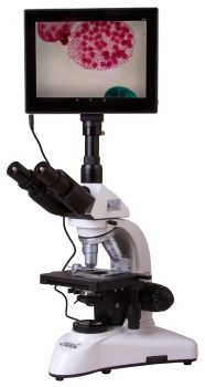 МИКРОСКОП ЦИФРОВОЙ LEVENHUK MED D25T LCD, ТРИНОКУЛЯРНЫЙ
