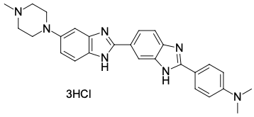 HOECHST 34580, СИНИЙ ФЛУОРЕСЦЕНТНЫЙ КРАСИТЕЛЬ ДЛЯ НУКЛЕИНОВЫХ КИСЛОТ, 5 MG, 0J010
