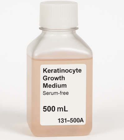 СРЕДА ДЛЯ РОСТА КЕРАТИНОЦИТОВ, БЕЗСЫВОРОТОЧНАЯ, 500 МЛ, АРТ. 131-500A