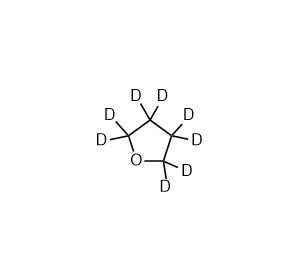 ДЕЙТЕРИРОВАННЫЙ ТЕТРАГИДРОФУРАН-D8 ДЛЯ ЯМР (THF-D8), 1 Г, CAS 1693-74-9, АРТ. E090010-1G