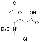 (C2) АЦЕТИЛ-L-КАРНИТИН-(N-МЕТИЛ-D3), 5.0 MG, 4021-5MG