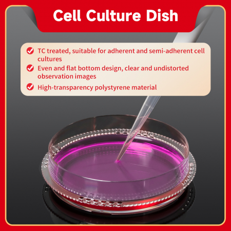 ЧАШКИ ПЕТРИ 100 ММ, СТЕРИЛЬНЫЕ (100 MM CELL CULTURE DISH), 10 ШТ/УП