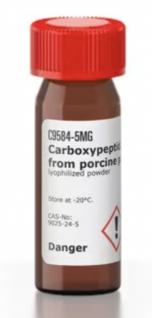 КАРБОКСИПЕПТИДАЗА B ИЗ ПОДЖЕЛУДОЧНОЙ ЖЕЛЕЗЫ СВИНЬИ, 5 МГ, АРТ. C9584-5MG, SIGMA-ALDRICH