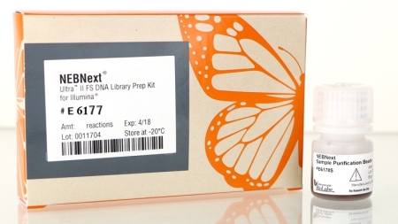 НАБОР ДЛЯ ПРОБОПОДГОТОВКИ NEBNEXT® ULTRA™ II FS DNA LIBRARY PREP WITH SAMPLE PURIFICATION BEADS (96), АРТ. E6177 L, NEW ENGLAND BIOLABS