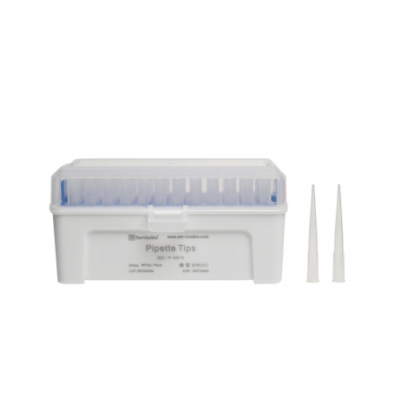 НАКОНЕЧНИК ДО 200 МКЛ БЕЗ ФИЛЬТРА, СТЕРИЛЬНЫЙ (PIPETTE TIPS, RACKED, 200 ?L), 96 ШТ/ШТАТИВ