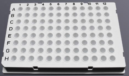 ПЦР ПЛАНШЕТЫ, 0.1 МЛ, 96-ЛУНОЧНЫЙ, С ЮБКОЙ, БЕЛЫЙ, ДЛЯ BIO RAD, 150ШТ/УП, PP-96-FS-0100-WW LABSELECT