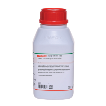 КАРТОФЕЛЬНО-ГЛЮКОЗНЫЙ АГАР (ГРАНУЛИРОВАННАЯ ФОРМА), USP, EP, BP, JP TESTED, 500 Г