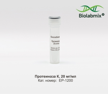 ПРОТЕИНАЗА K (20 МГ/МЛ), 1200 МКЛ