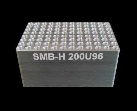 БЛОК C ДЛЯ ТЕРМОСТАТОВ SMB-H, SMB-MH, ДЛЯ ПРОБИРОК 0.2 МЛ Х 96 МЕСТ